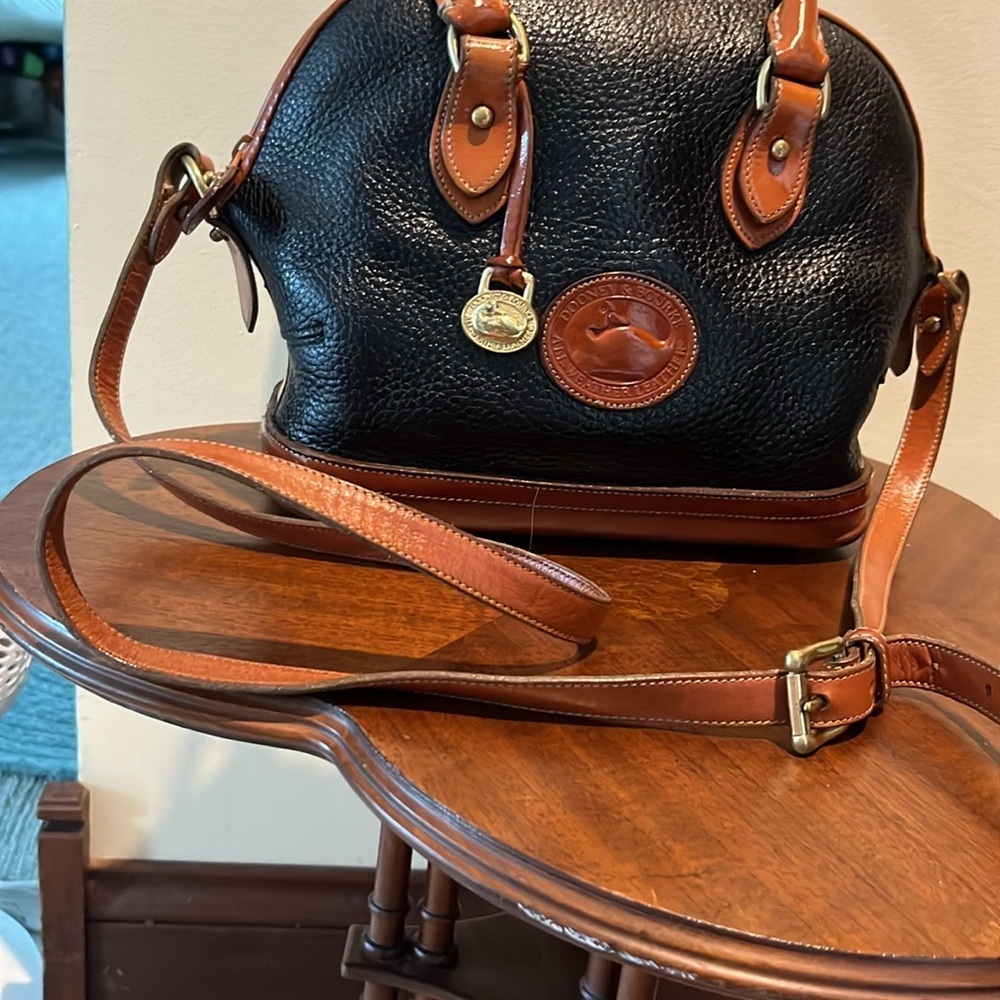 Dooney & Bourke all weather leather inside & out satchel  shoulder bag & Wallet - Picture 14 of 17